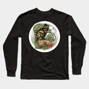 Pretty little swirly butterfly Long Sleeve T-Shirt